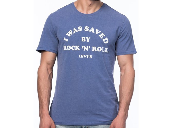 Levi's Levi´s T-shirt New with tag Blue Cotton  ref.95081