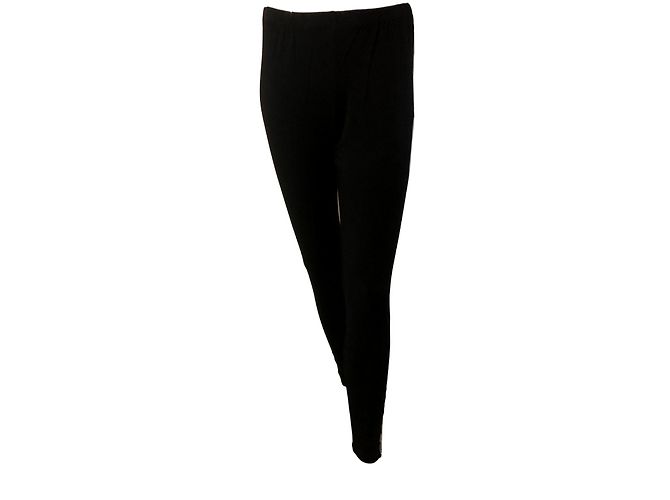 Autre Marque Leggings de algodão pretas T42FR Preto