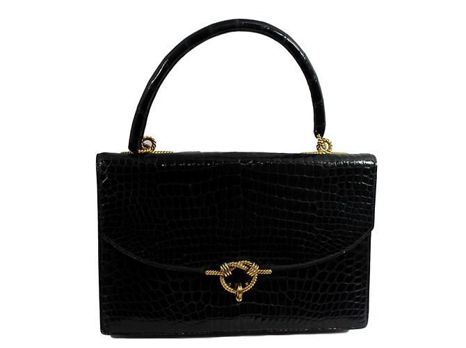 Hermès Cordeliere Nero Pelli esotiche