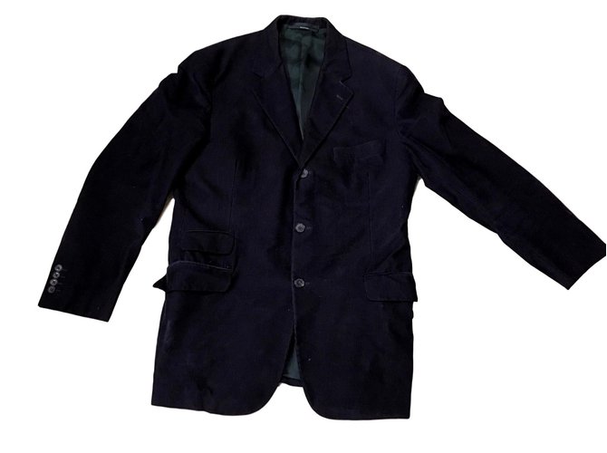 Hermès Vestes Blazers Coton Cachemire Violet  ref.98294