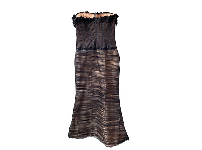 Autre Marque Vestido largo negro Sublime Jovani