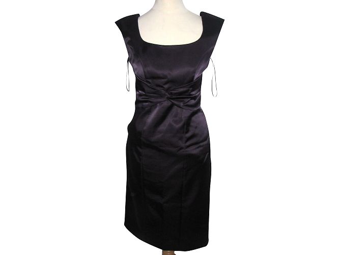 Autre Marque Vestido de cocktail roxo escuro