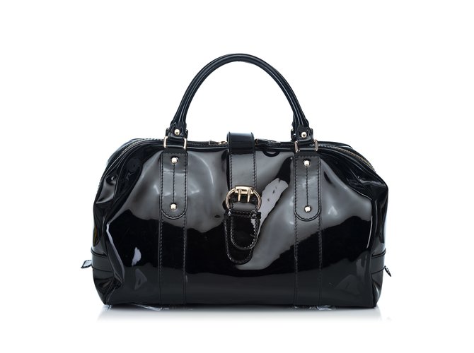 sac vinyle noir