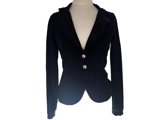 Fornarina blazer de jaqueta 38 Preto
