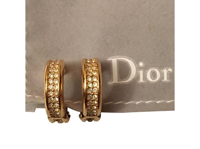 Dior Mini aros Novo Dourado  ref.98464