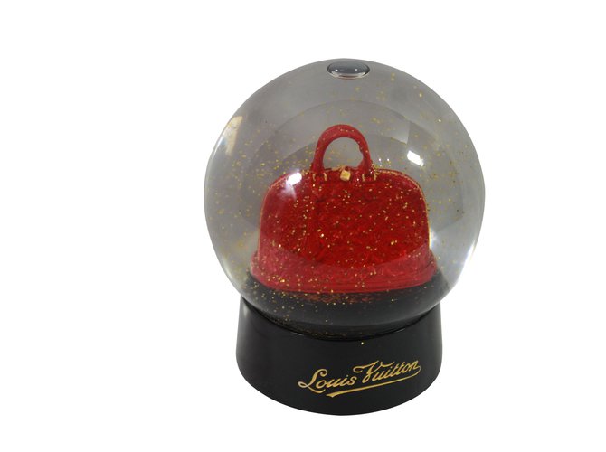 Louis Vuitton Snow globe Red Plastic  ref.98578