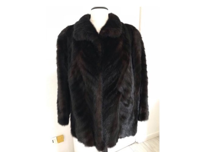 mink short coat