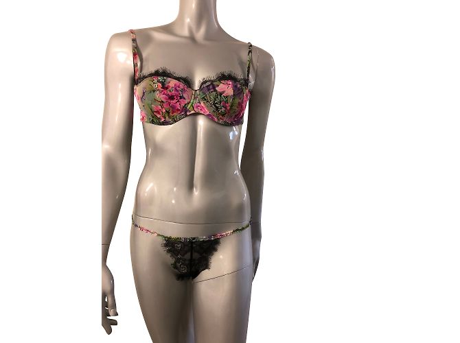 Autre Marque Conjunto de lencería Scandal T85C y T3 Poliamida Multicolor