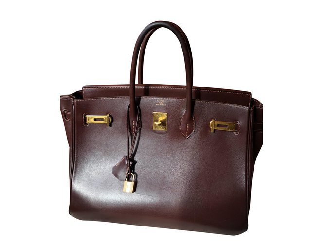 Hermès Birkin Chestnut Leather  ref.98738