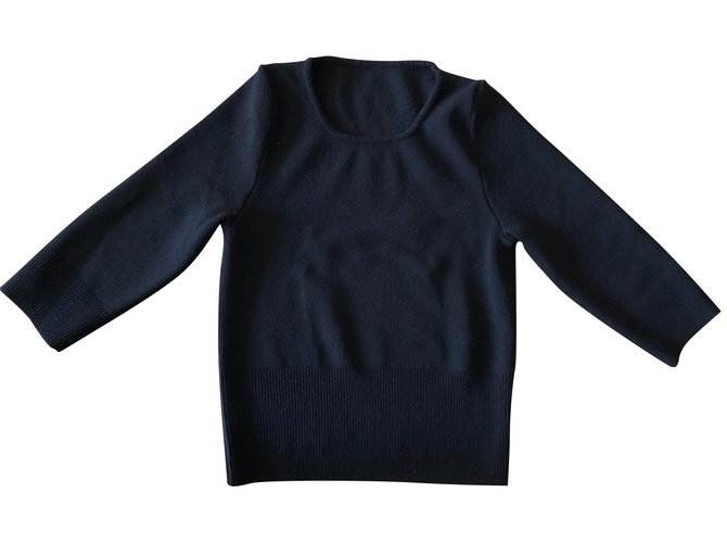 Autre Marque suéter corto 3/4 mangas Negro Elastano Poliamida  ref.98776