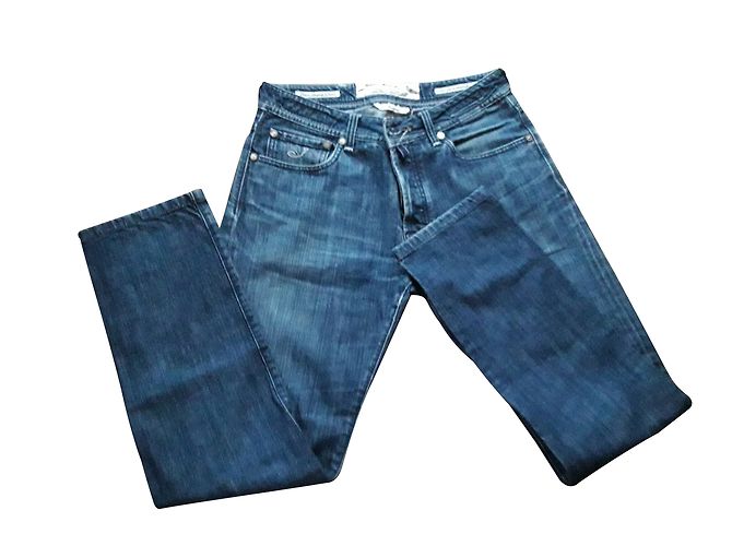 Jacob Cohen 688 Blue Cotton Jeans Size 33