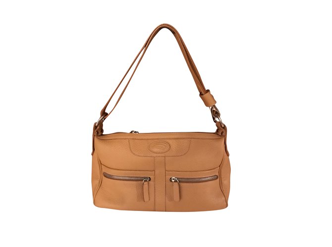 Tod's bag Caramel Leather  ref.98854