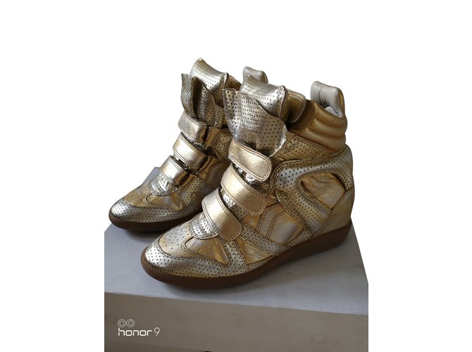 Isabel Marant OVER Golden Leather  ref.98889