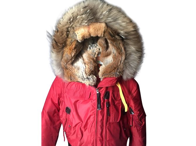 Parajumpers Short jacket type aviator Red