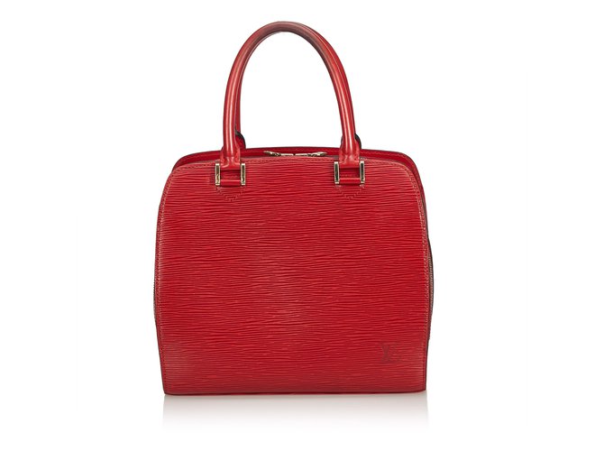 Louis Vuitton null Rot Leder  ref.99031