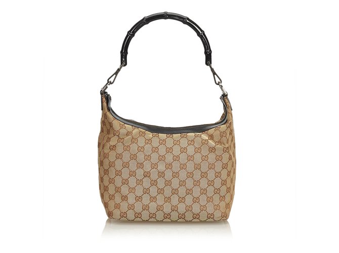 gucci bamboo hobo bag