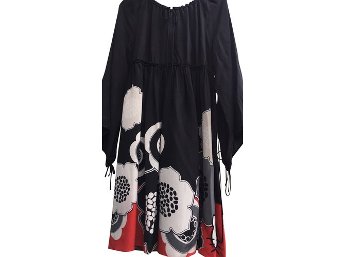 Victoria Couture Dresses Black Silk  ref.99130