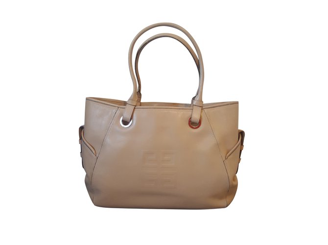 Givenchy Handbags Beige Eggshell Leather  ref.99160