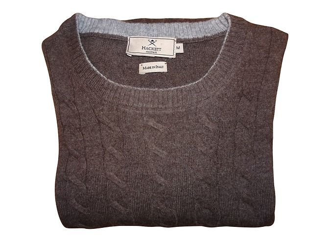 Hackett London Pull Marron
