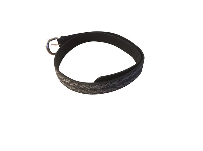 Isabel Marant Etoile Belts Black Leather  ref.99173