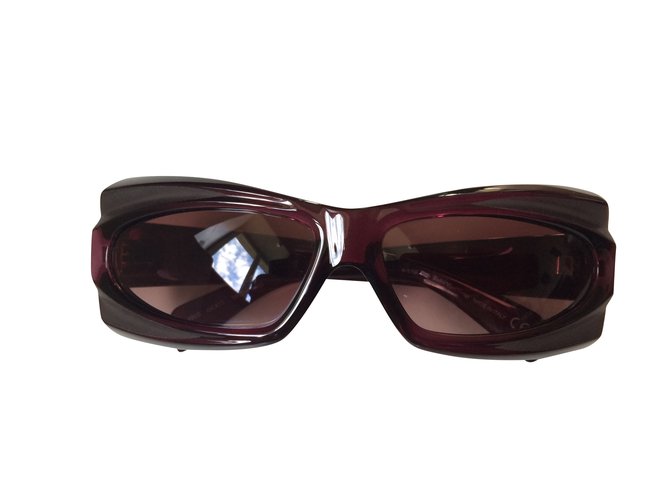John Galliano glasses Purple Resin  ref.99274