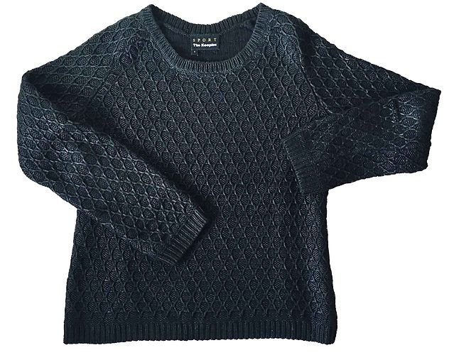 The Kooples Sport Schwarzer Pullover Der Koople