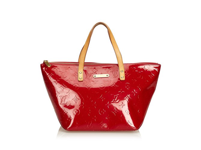Louis Vuitton Vernis Bellevue PM Red Leather Patent leather  ref.99402