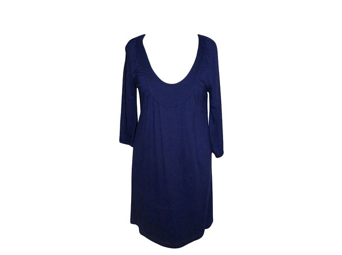 French Connection Tunika Kleid Lila Viskose