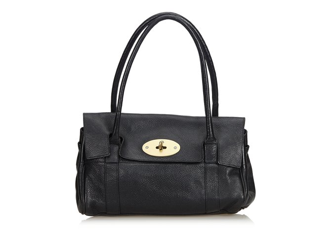 Mulberry Bayswater in pelle Nero  ref.100149