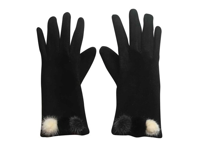 Autre Marque Gloves Black  ref.100208
