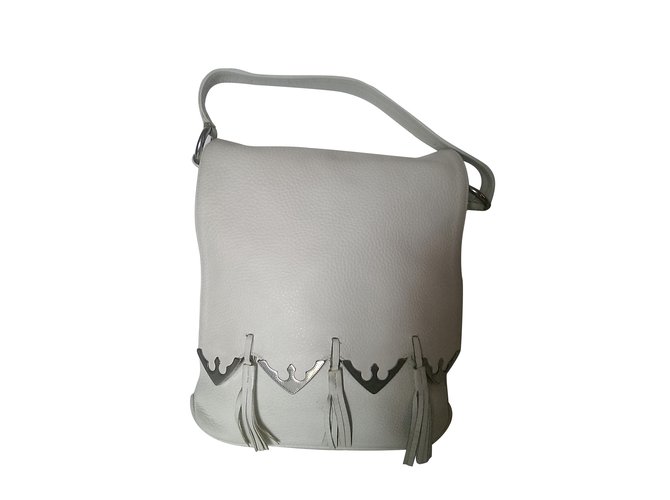 Gianni Versace Handbags Eggshell Synthetic  ref.100220