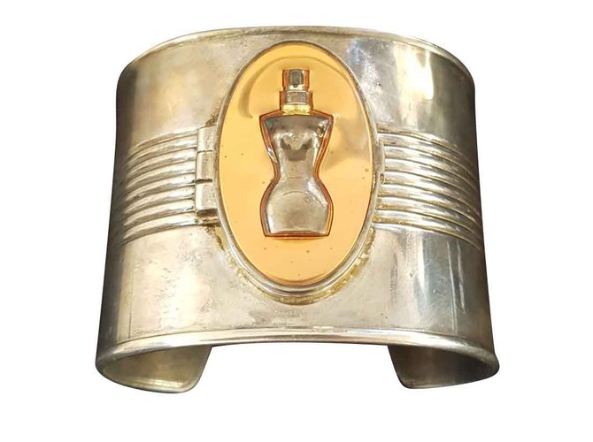 Jean Paul Gaultier Jean Paul Gaultiet bracelet Silvery Steel  ref.100256