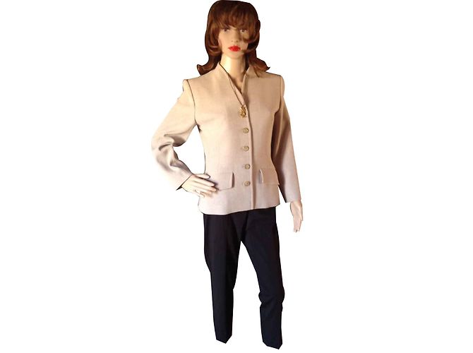 Yves Saint Laurent BLAZER BEIGE COL V CHYC 