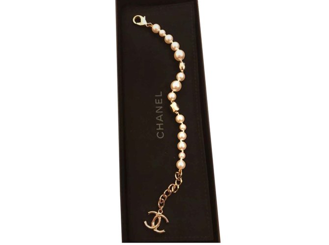 Chanel Bracelets Acier Blanc  ref.100389