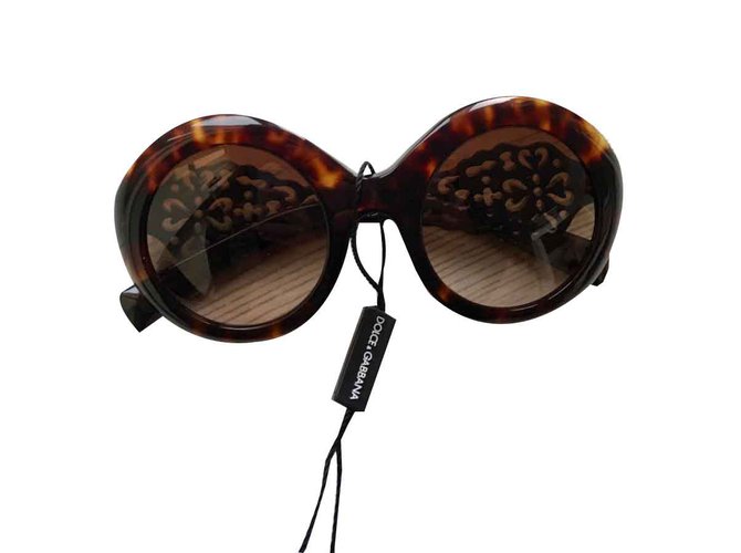 Dolce & Gabbana dolce e gabbana sunglasses nuovo Marrone  ref.100404