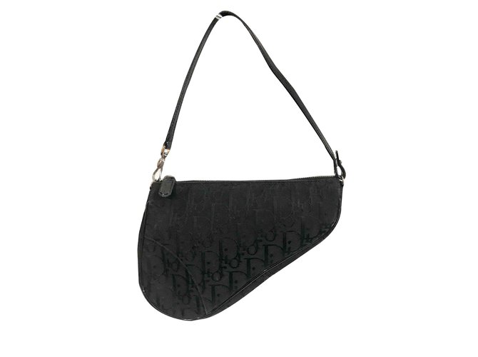 Dior Dior Small Saddle Bag Black 