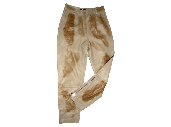 Just Cavalli Calça de couro