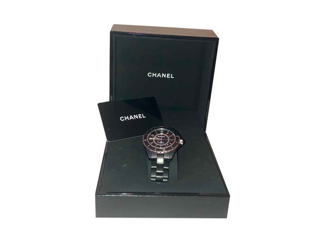 Chanel J12 Céramique Noir  ref.100545