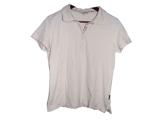 Polo Barbour de algodón rosa 