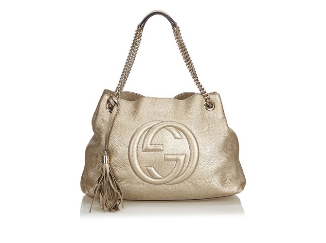 gucci soho tote with chain straps