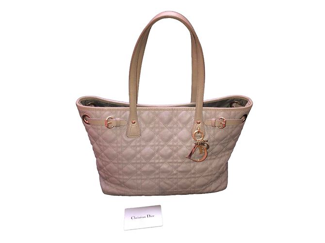 Dior Panarea Handtasche Grau Silber