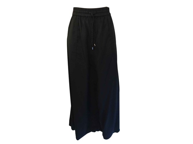 Ralph Lauren Skirts Black Lyocell  ref.100856