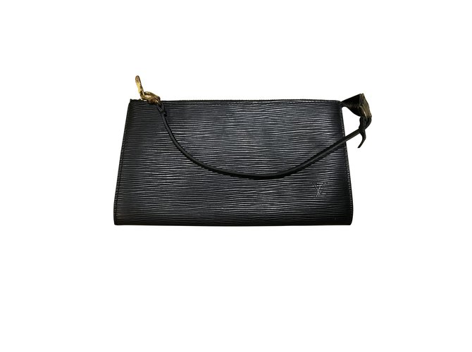 Louis Vuitton Pochette Accessoires Nero Pelle  ref.100995