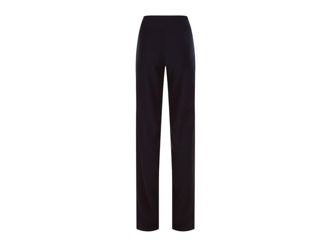 Emporio Armani Pants, leggings Black Viscose Acetate  ref.101014
