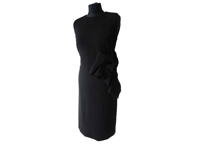 Bottega Veneta Dresses Black Silk  ref.101016