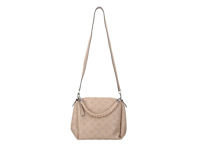 Mahina Babylone Louis Vuitton Corrente de babylone BB de couro Mahina Bege