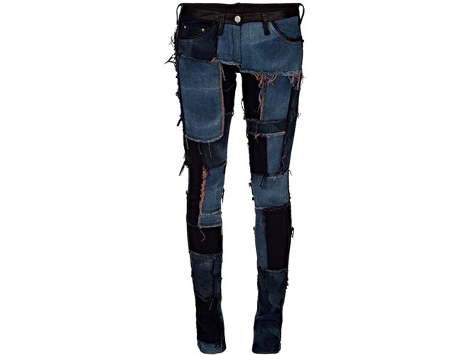 Isabel Marant jeans Elasthane Bleu  ref.101172
