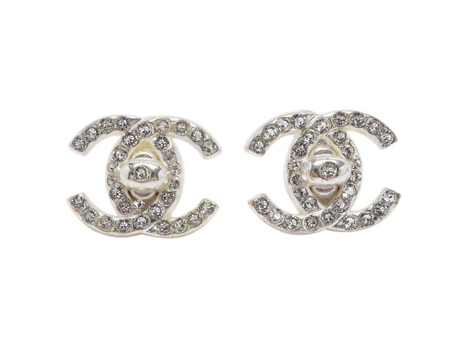 Chanel CRISTAL DE PRATA DO CC