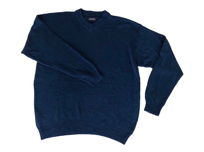 Sweater from Ermenegildo Zegna Blue Silk  ref.101205