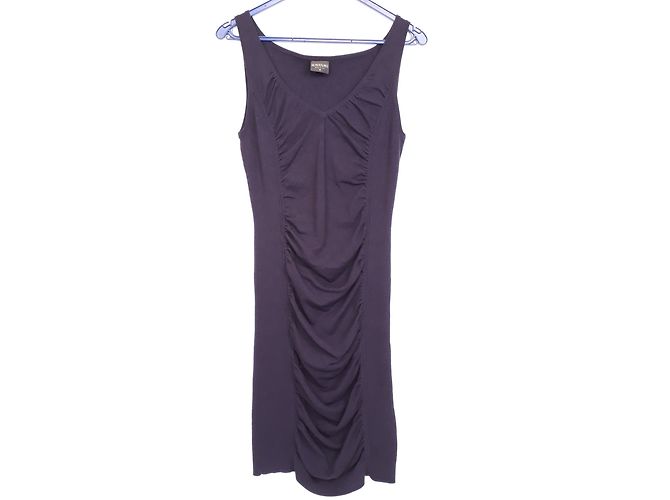 Super Trash Supertrash - Figurbetontes Lila Strickkleid S